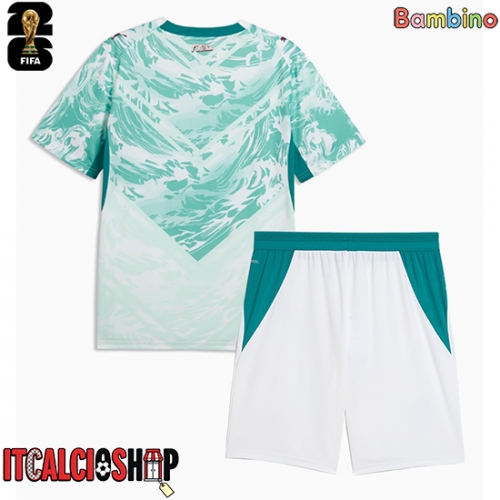 Portogallo Seconda Maglia Bambino Mondiali 2026 Manica Corta (+ Pantaloni corti)